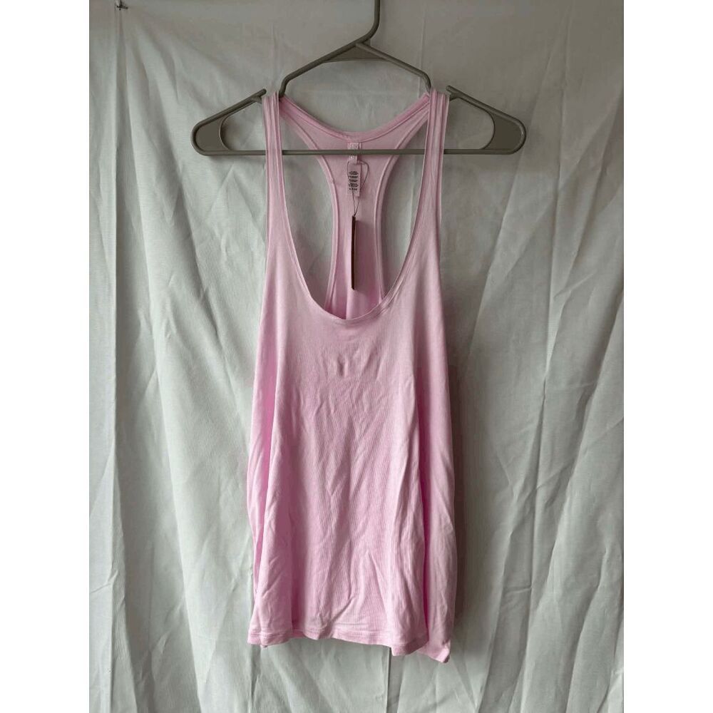 Skims Racerback Tank Top in Baby Pink Womens Size Small